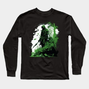 green wizard Long Sleeve T-Shirt